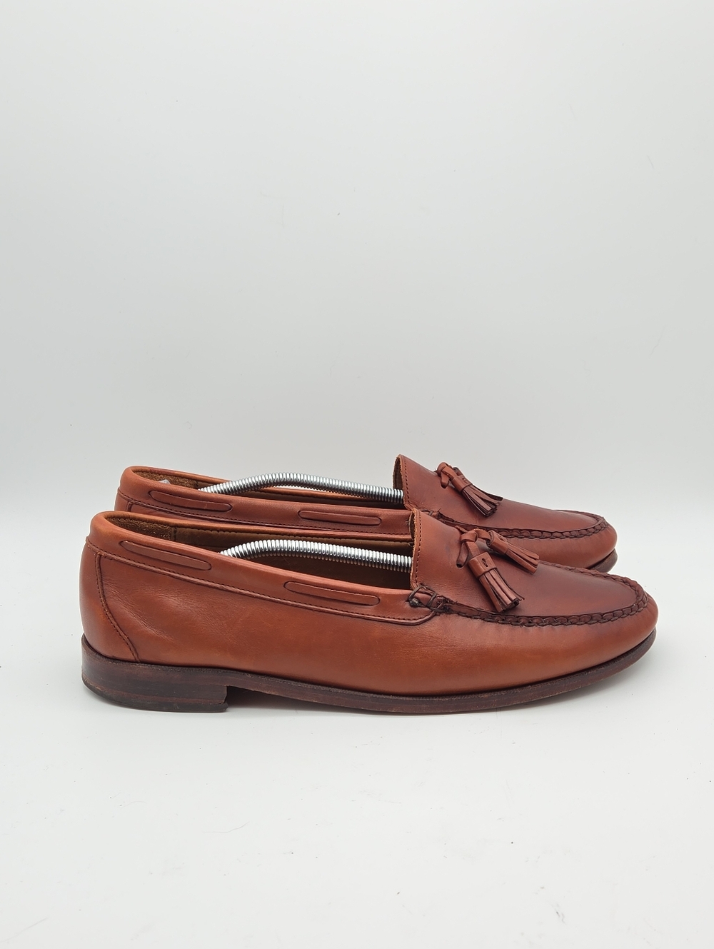 Allen Edmonds Naples Tassel Loafers Brown Size Men's 13